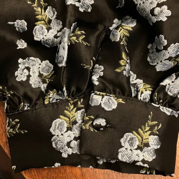 Jacquard Floral Minidress - Picture 8 of 11